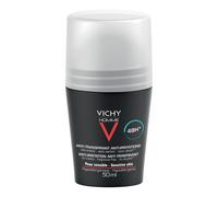 Vichy Homme - Deodorante Anti Macchie Roll On Anti-Traspirante 48H, 50ml