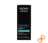 VICHY Homme Hydra Freddo+ 50ml Viso pelle Sensibile Uomo Gel Idratante Ice Colpo