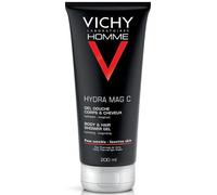 Vichy Homme Hydra Mag C Gel Doccia Corpo e Capelli Uomo Pelle Sensibile 200ml