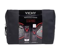 Vichy Pochette Regalo Uomo Hydra Mag C Gel Doccia 200ml + Sensi Shave Schiuma Da Barba 200ml