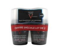 Vichy Homme Roll-On 48 h Sensible Skin - 2×50 ml