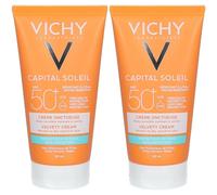 Vichy Ideal Soleil Crema Viso Vellutata SPF50+ Set da 2 2x50 ml Crema