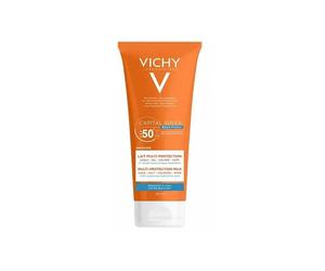 Vichy Lozione Multi Idratante SPF 50+ Capital Soleil Beach Protect 200 ml - Latte solare
