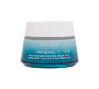 Vichy Minéral 89 100H Moisture Boosting Cream Rich 50ml(Day Cream) Per Donna