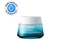 Vichy Minéral 89 Crema Boost Idratazione 100H Ricca per pelli secche e