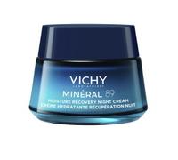 Vichy Minéral 89 Crema Notte Idratante Effetto Rigenerante con Melatonina Pura 50ml