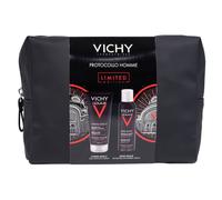 VICHY Pochette Regalo Uomo Hydra Mag C Gel Doccia + Sensi Shave Schiuma da Barba 1pz - Cofanetti Viso e Corpo