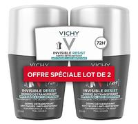 Vichy Uomo Invisible Resist Dermo Deodorante 72h 2x50 ml - Deodorante