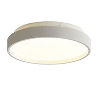 Vicino alle plafoniere, Lampada da soffitto a LED scandinava Lampada da soffitto a incasso Lampada da soffitto rotonda regolabile a tre colori che cambia luce 36W Lampada piatta a risparmio energetico