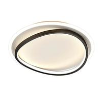 Vicino alle plafoniere, Lampada da soffitto Nera dalla Forma Speciale, lampadario per Camera da Letto Studio, Lampada a LED Rotonda in Alluminio, per Camera da Letto, Ingresso, Sala da Pranzo, Camera