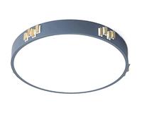 Vicino alle plafoniere, Plafoniera a LED Luce Tricolore Regolabile Lampada da soffitto Rotonda Apparecchio in Metallo e Acrilico Dimmerabile 3000K/4500K/6000K Illuminazione a soffitto Lampada a