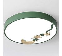 Vicino alle plafoniere, Plafoniera a LED nordica Luce Bianca 6000K Lampada da soffitto Montaggio a Incasso Illuminazione a soffitto per la casa Paralume Creativo Lampadario in Metallo per Camera da