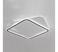 Vicino alle plafoniere, Plafoniera da Incasso a LED Quadrata Minimalista contemporanea Lampada da soffitto Ultrasottile da 1,9 Pollici 3000-6000k Illuminazione da soffitto Regolabile per Tromba delle