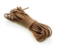 VICIYOO 1/2/3/4/5/6/8mm Rotondo Piatto Vera Pelle di Mucca Cordone per Bracciale Collana Risultati Corda di Cuoio Corda Fai da Te Creazione di Gioielli