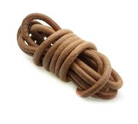 VICIYOO 1/2/3/4/5/6/8mm Rotondo Piatto Vera Pelle di Mucca Cordone per Bracciale Collana Risultati Corda di Cuoio Corda Fai da Te Creazione di Gioielli