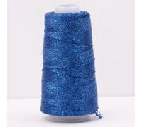 VICIYOO Filato di Seta Cavo Brillante da 100 g, 600 m, Fai da Te, Bambola Lavorata a Mano, Borsa, Cappello, Tessuto in Argento Puro Dorato, Filato per Maglieria Metallizzato
