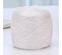 VICIYOO Filato di Seta da 100 g, Filo di Seta ghiacciata, Filo per Uncinetto, Filato per Maglieria Fatto a Mano Fai da Te, Filo di Paillettes Glitterato