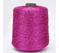 VICIYOO Filato Fantasia Glitterato da 500 g, Filato per Uncinetto a Mano, Filato per Maglieria, Filato per Ricamo con Paillettes, Filato per Maglieria, Filato per Ricamo, Paillettes