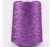 VICIYOO Filato Fantasia Glitterato da 500 g, Filato per Uncinetto a Mano, Filato per Maglieria, Filato per Ricamo con Paillettes, Filato per Maglieria, Filato per Ricamo, Paillettes