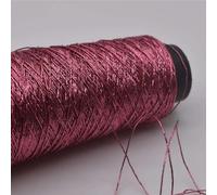 VICIYOO Filato Glitterato da 200 g per Borse all'Uncinetto Filato Argento Dorato Filato Metallizzato Filato Fai da Te per Borse Filato per Uncinetto