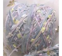 VICIYOO Filato Glitterato Fantasia 100g per Uncinetto e Maglieria, Misto Spesso con Paillettes