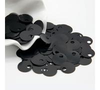 VICIYOO Paillettes Trasparenti AB 20mm Grandi Paillettes Rotonde sciolte con Foro Grande in PVC Piatte Decorazioni per Matrimoni Artigianato Abbigliamento Accessorio 10g