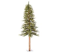 Vickerman Albero alpino verde naturale con 250 mini luci trasparenti, 1,8 m