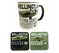 Vickers Stivali di Gomma Raf Guerra Mondiale II Militare Bomber Aereo Mug Sotto