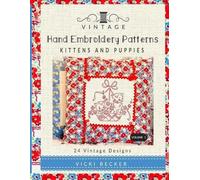 Vicki Becker Vintage Hand Embroidery Patterns (Tascabile)