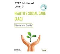 Vicki Johnston BTEC Level 3 National in Health and Social Care (AAQ (Tascabile)