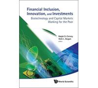 Vicki L Bogan Financial Inclusion, Innovation, And Investment (Copertina rigida)