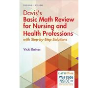 Vicki Raines Davis's Basic Math Review for Nursing and Health Profes (Tascabile)