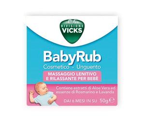 Vicks Babyrub Unguento Lenitivo 50 g