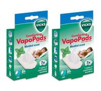 VICKS® Comforting VapoPads® Parfum mentolo 2x7 pz Salviette