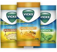Vicks Cough Drops Candy 130 pezzi per la salute della gola scadenza dicembre ...