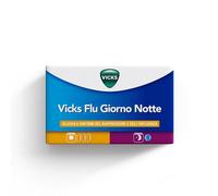 VICKS FLU GIORNO NOTTE 12+4 COMPRESSE
