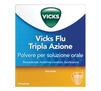 PROCTER & GAMBLE VICKS FLU TRIPLA AZIONE Polvere per soluzione orale 10 buste