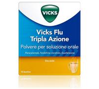Vicks Flu Tripla Azione Polvere 10 Bustine