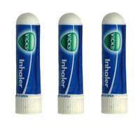 Vicks Inalatore Sollievo Congestioni Naso Sinusite Allergie 3 Pack