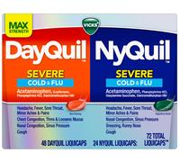 Vicks Liquide Myquil & Capsule Grave Freddo & Influenza Sollievo 72 Confezione