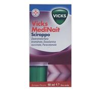 Vicks Sciroppo Medinait – Trattamento raffreddore e influenza – 90 ml