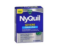 Vicks NyQuil Liquicaps Cattivo Freddo E Influenza Liquicaps 24 Pezzi