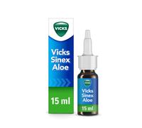 Vicks Sinex Spray Nasale Per Naso Chiuso Con Aloe Vera Flacone Da 15 ml