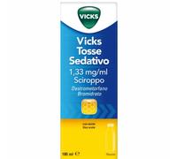 Vicks -Tosse Sedativo 1,33 mg/ml Sciroppo Tosse Secca Confezione 180 Ml