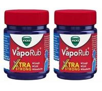 Vicks VapoRub Xtra Strong, 50 ml - Confezione da 2