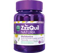 vicks ZzzQuil Natura Integratore Per Dormire 30 Pastiglie Gommose