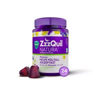 Vicks ZzzQuil Natura Sleep Support Rubberes 24 Count Fragola Lavanda