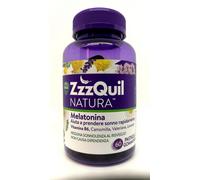 Vicks ZzzQuil Natura Integratore Alimentare 60 pastiglie gommose AUSILIO SONNO