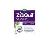 Vicks ZzzQuil Tutta La Notte 28 Compresse - Integratore per Addormentamento e Qualità del Sonno