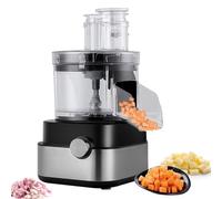 Vickyyy Grattugia elettrica per verdure a cubetti, grattugia professionale da 5000 ml, processore alimentare in acciaio inox, per uso commerciale in casa, ristoranti